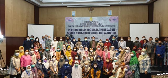 Pertemuan dibuka secara Online oleh Dirjen TP dan diikuti oleh BPSB seluruh Indonesia serta LSSM Swasta guna meningkatkan kompetensi pengelola Laboratorium
